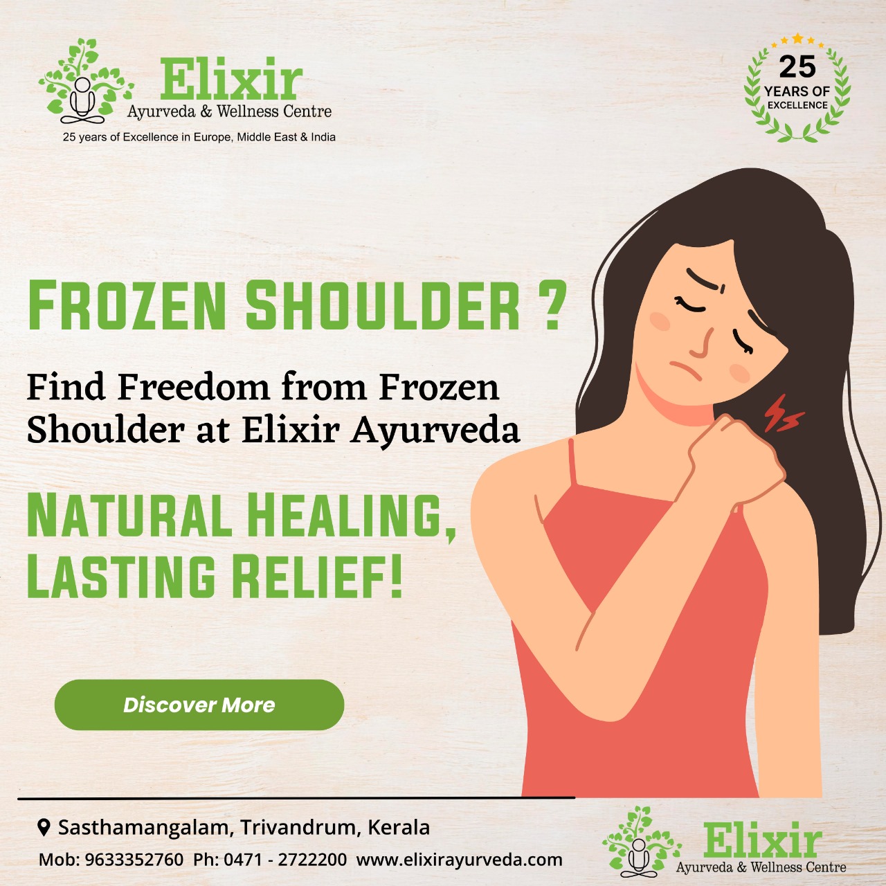 Effective Ayurvedic Treatments for Frozen Shoulder