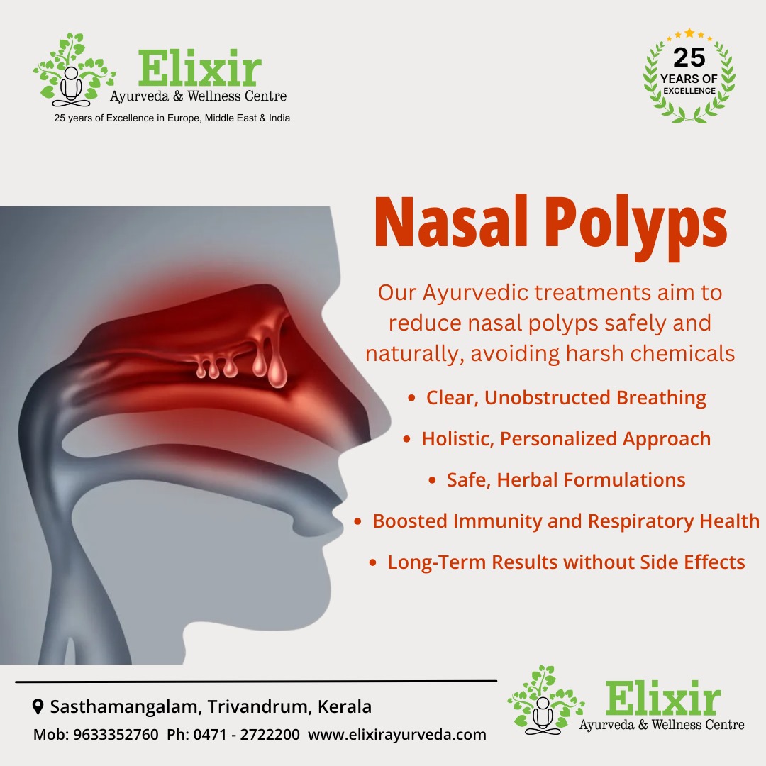 Understanding Nasal Polyps and Ayurveda’s Holistic Approach to Treatment